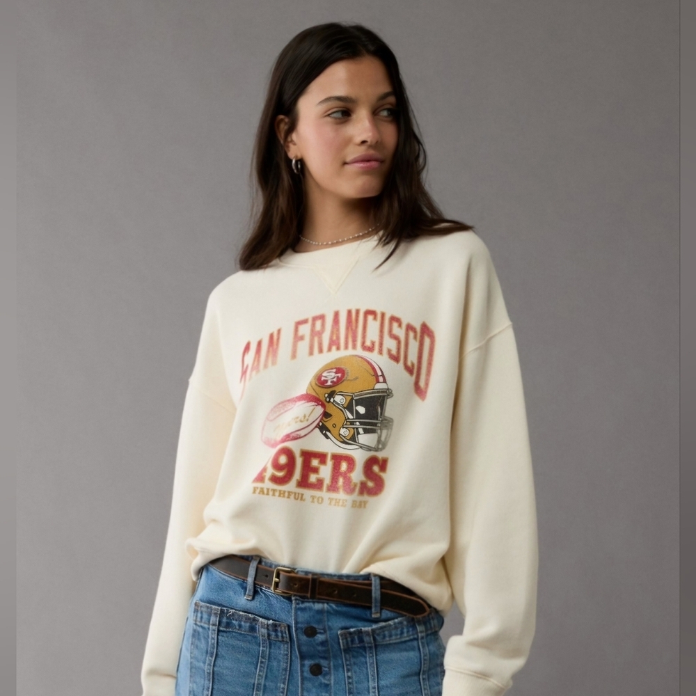 San Francisco 49ers Soft Crewneck Sweater